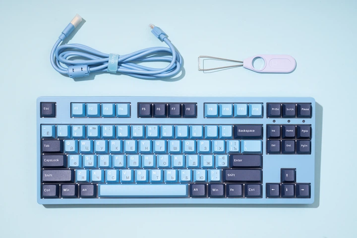 Клавиатура проводная Akko 3087 Mirror of the Sky Cherry MX Red USB