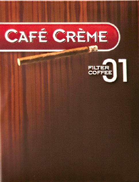 Сигариллы (мини-сигары) Cafe Creme Filter 01 Coffee 8 шт ...