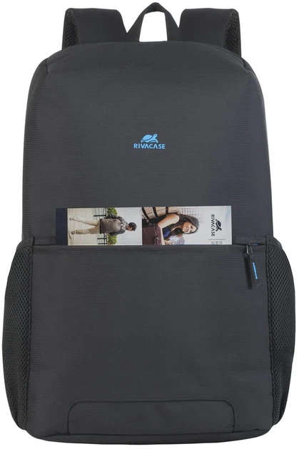 Рюкзак для ноутбука RIVACASE Regent 8068 15.6" Black + спортивна пляшка 750 мл (RC8068_BK) - зображення 9