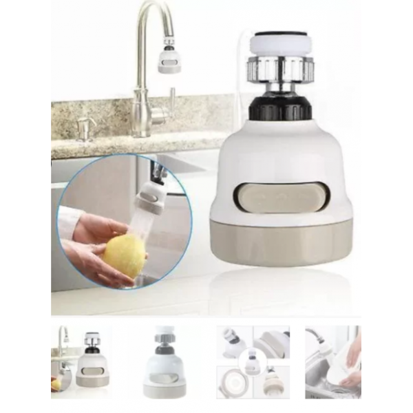 Економник води Water Saver NEW 360 градусів, насадка на кран (аератор), водозберігаюча насадка - зображення 2