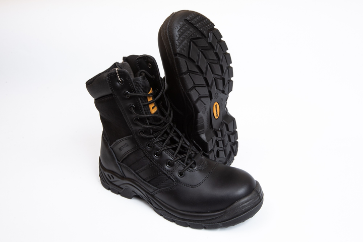 Берцы тактические. Мужские ультралёгкие боєвые ботинки Maxsteel Hi-legs Black 44 (290мм) черные - изображение 1