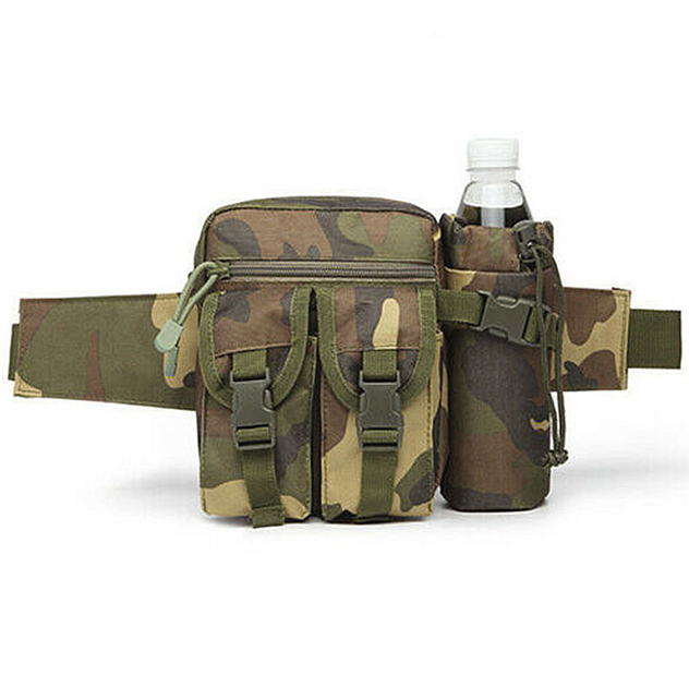 Тактическая сумка на пояс/через плечо со съемным чехлом для бутылки AS PRO (11673-a) - изображение 2