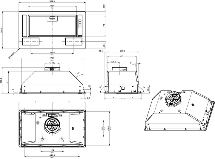 Okap kuchenny Gorenje BHI681EB (3838782582646) - obraz 5