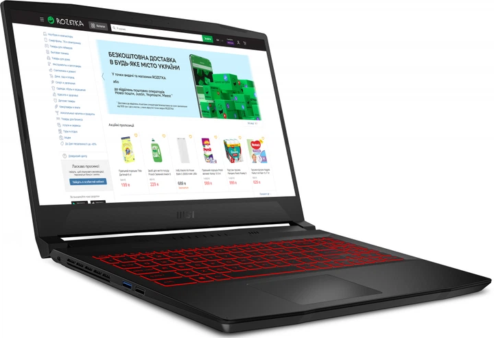 Ноутбук MSI Katana GF66 (11UE-491XPL) Black - зображення 2
