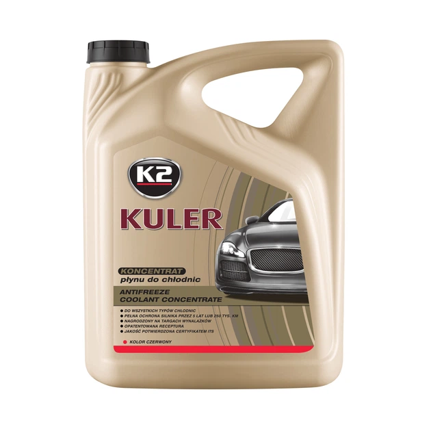 Антифриз концентрат K2 Kuler Long Life 5 л Красный (T215C) (K20266) - изображение 4