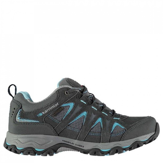 Кроссовки Karrimor Mount Low Grey/Blue, 39.5 (250 мм) (10046081) 