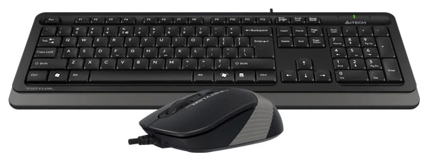 Комплект провідний A4Tech F1010 USB Grey (4711421943239) - изображение 2