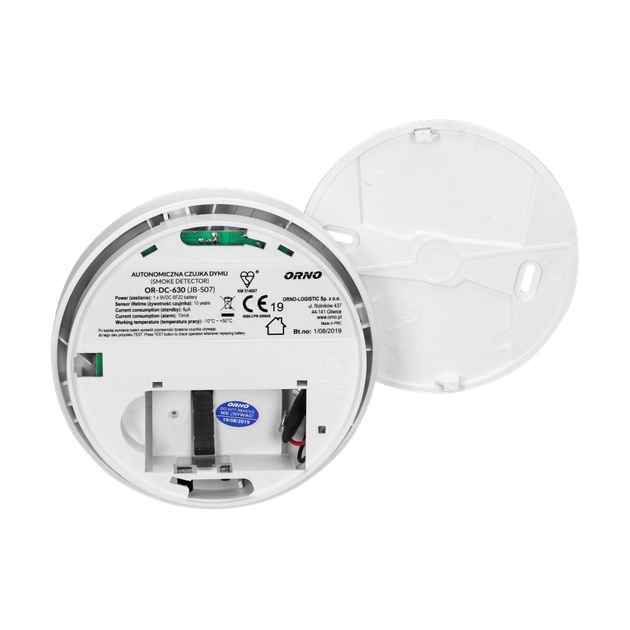 Датчик детектирования дыма (BSI) OR-DC-630 ORNO - изображение 2