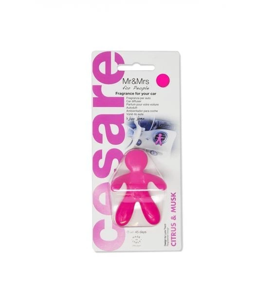 Ароматизатор Mr&Mrs Fragrance CESARE "CITRUS & MUSK" фуксия, в авто на дефлектор - Фото 2 Ароматизатор Mr&Mrs Fragrance CESARE "CITRUS & MUSK" фуксия, в авто на дефлектор - изображение 2