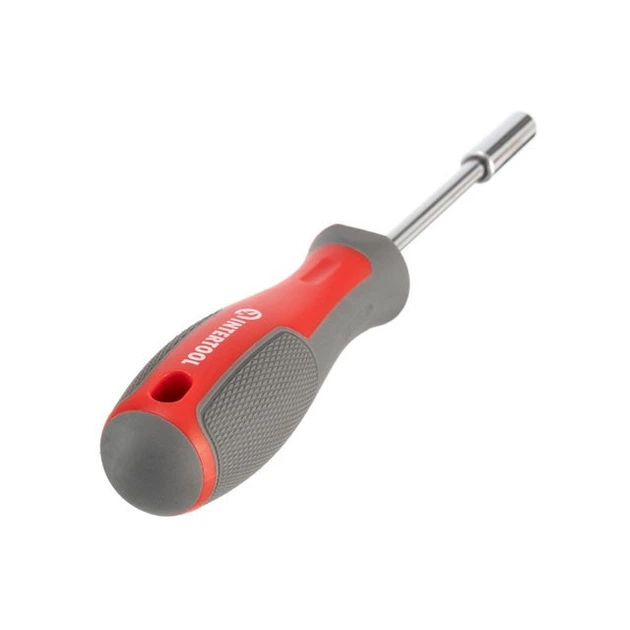 Отвертка с магнитным держателем для насадок 1/4" 100 мм, Cr-V INTERTOOL VT-3300 - Фото 2 Отвертка с магнитным держателем для насадок 1/4" 100 мм, Cr-V INTERTOOL VT-3300 - изображение 2