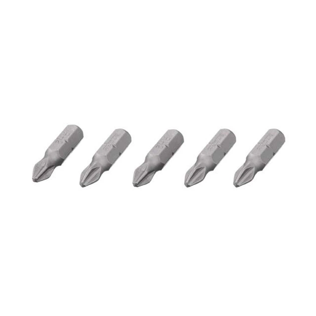 Комплект отверточных насадок PH2 1/4"*25мм, ACR, S2, уп. 5шт., STORM INTERTOOL VT-0207 - Фото 1 Комплект отверточных насадок PH2 1/4"*25мм, ACR, S2, уп. 5шт., STORM INTERTOOL VT-0207 - изображение 1