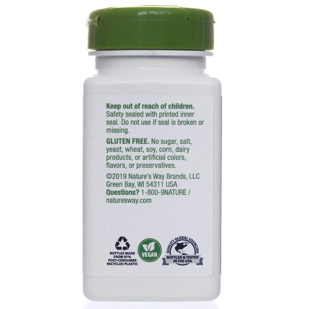 Плоди витекса, фітодобавка при ПМС, Vitex, nature's Way, 400 мг, 100 капсул [NWY-11750] - зображення 4