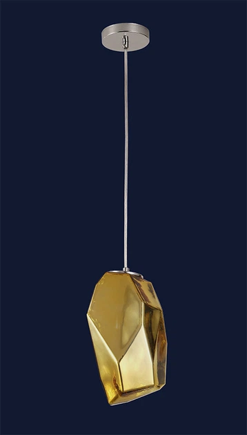 Подвесной светильник под лампу с цоколем Е27 основание серебряного цвета Levistella 91603-1 GD - изображение 2