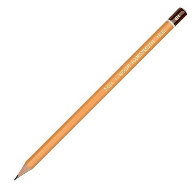 Карандаш графитный Koh-I-Noor 4H 1500/4H – фото, отзывы, характеристики ...