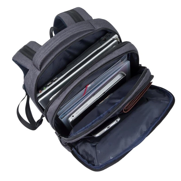 Рюкзак для ноутбука Rivacase 7765 16" Black - Фото 7 Рюкзак для ноутбука Rivacase 7765 16" Black - зображення 7