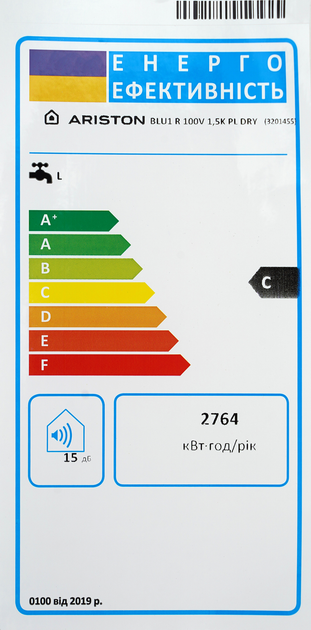 Бойлер ARISTON BLU1 R 100V 1,5K PL DRY - зображення 15