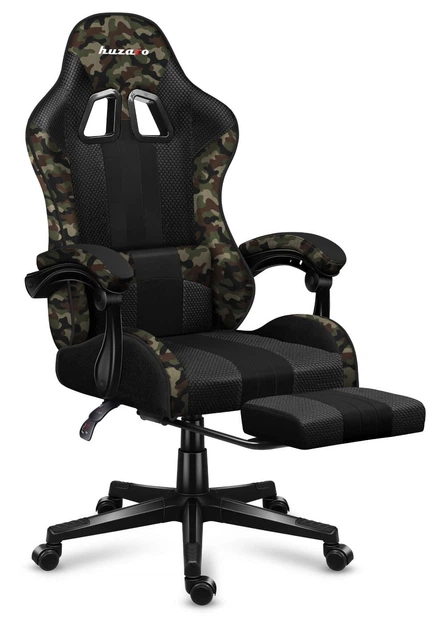 Компьютерное геймерское кресло HUZARO Force 4.7 Camo ткань - изображение 3