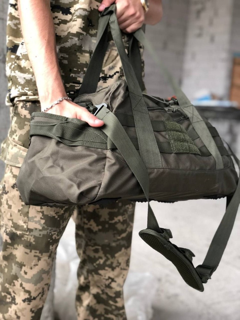 Універсальна тактична сумка Mil-Tec US Combat Parachute олива - изображение 2