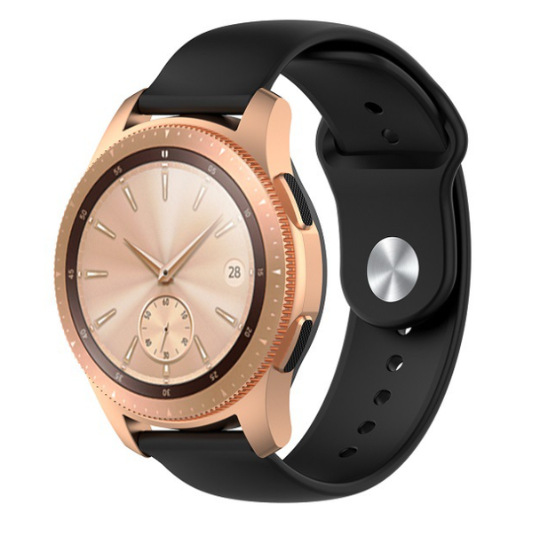 Samsung galaxy watch rose gold with cheap black band