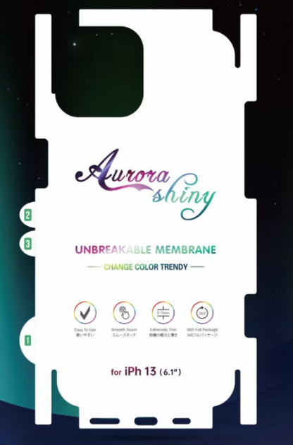 Защитная пленка DK Aurora Shiny HydroGel 360° для Apple iPhone 12 Pro Max (clear) - изображение 5