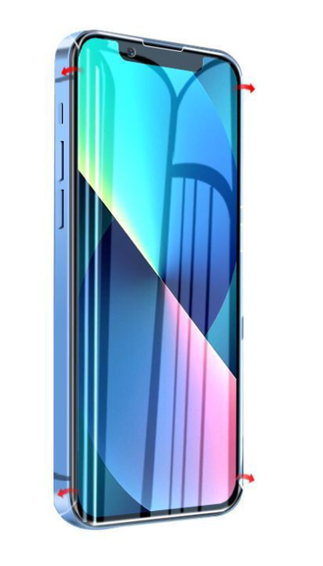 Защитное пленка DK HydroGel 360° Butterfly для Apple iPhone 13 (013479) (clear) - Фото 2 Защитное пленка DK HydroGel 360° Butterfly для Apple iPhone 13 (013479) (clear) - изображение 2