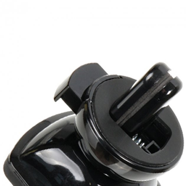 Магнітний тримач для смартфона Magnetic H-CT165 (клейка основа 3М, автотримач, в решітку, смартфона, на дефлектор) - Чорний - зображення 2