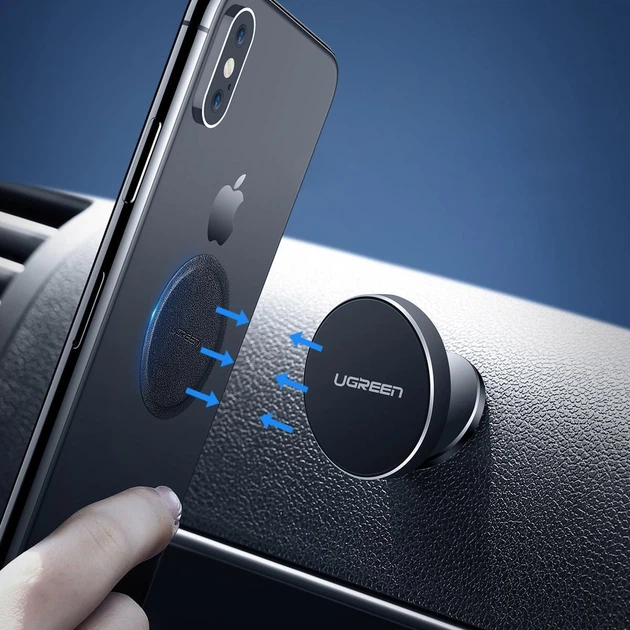 Пластина для магнитного автодержателя Ugreen Rounded Metal Plate for Magnetic Phone Stand 2 Pack Black (LP123) - Фото 2 Пластина для магнитного автодержателя Ugreen Rounded Metal Plate for Magnetic Phone Stand 2 Pack Black (LP123) - изображение 2