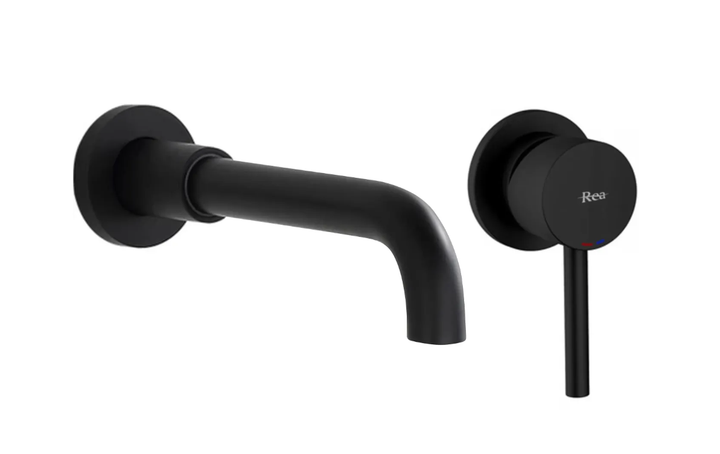 Смеситель для умывальника Rea Lungo Long + Box скрытого монтажа black matt REA-B0371 - изображение 2