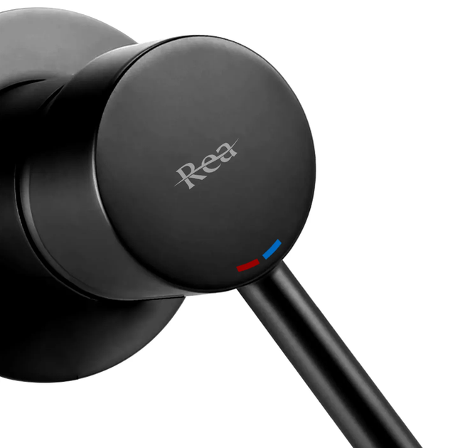 Смеситель для умывальника Rea Lungo Long + Box скрытого монтажа black matt REA-B0371 - изображение 4
