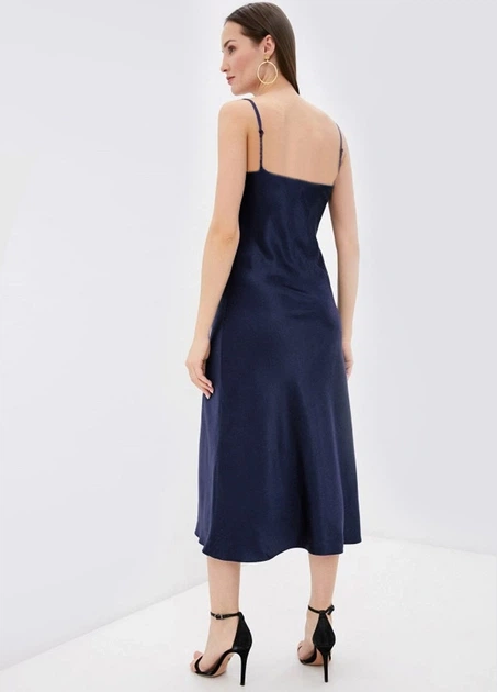 Сукня комбінація міді ES.design ss2003.1 розмір XL темно-синє - зображення 3