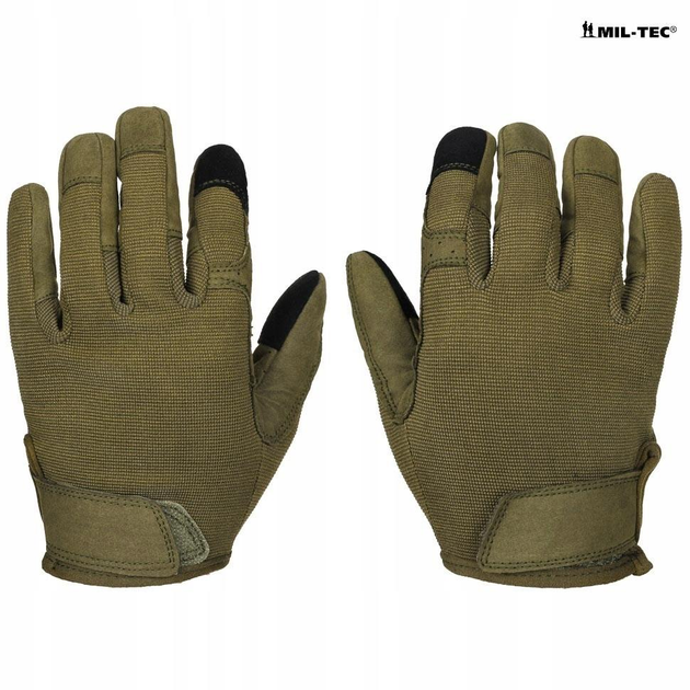 Стрілецькі рукавички MIL-TEC COMBAT TOUCH, р.р.XXL - зображення 2