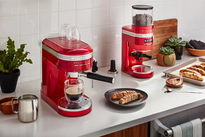 Кофемолка KitchenAid Artisan 5KCG8433ECA карамельное яблоко - изображение 16