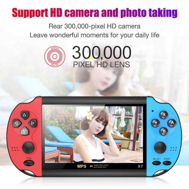 Приставка портативна ігрова консоль Puls PSP X-7-Camera 20000 ігор