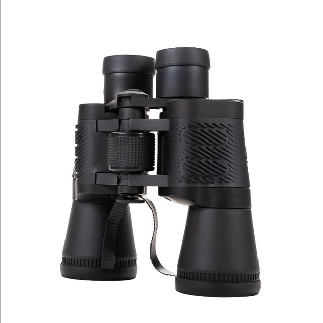 Мощный бинокль для наблюдения Sport Optics 50x50-10 кратное увеличение 119m/1000m водонепроницаемый, прорезиненный Черный - изображение 12
