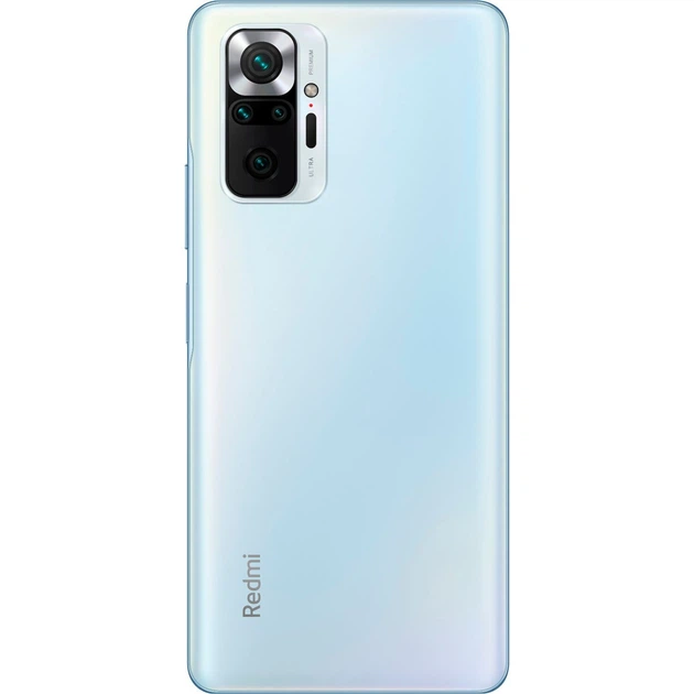 Смартфон Xiaomi Redmi Note 10 Pro 8/256Gb NFC Glacier Blue (Міжнародна версія) - изображение 3