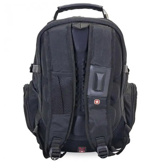 Туристичний рюкзак Backpack "8833" 35л Чорний тактичний рюкзак з водовідштовхуючим чохлом (VS7005314) - изображение 2
