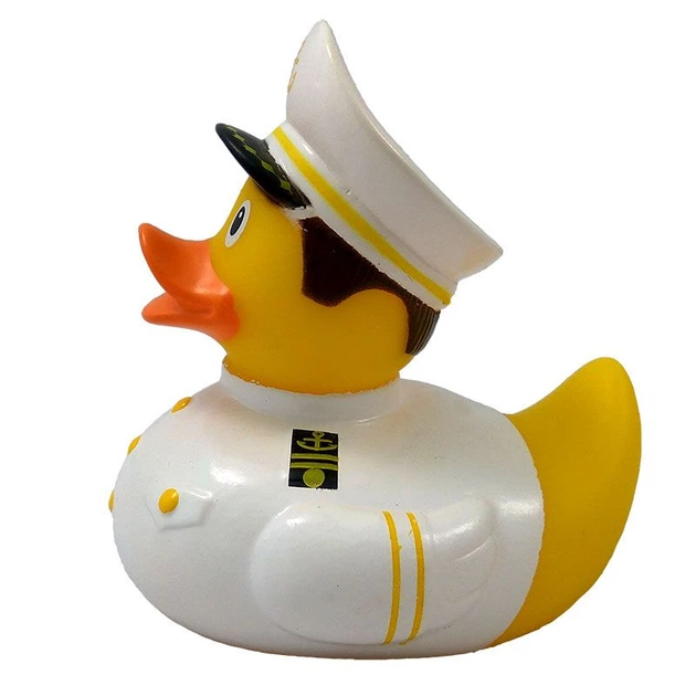 Утка Капитан FunnyDucks резиновая L1989 - изображение 3