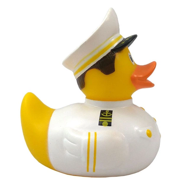Утка Капитан FunnyDucks резиновая L1989 - изображение 4