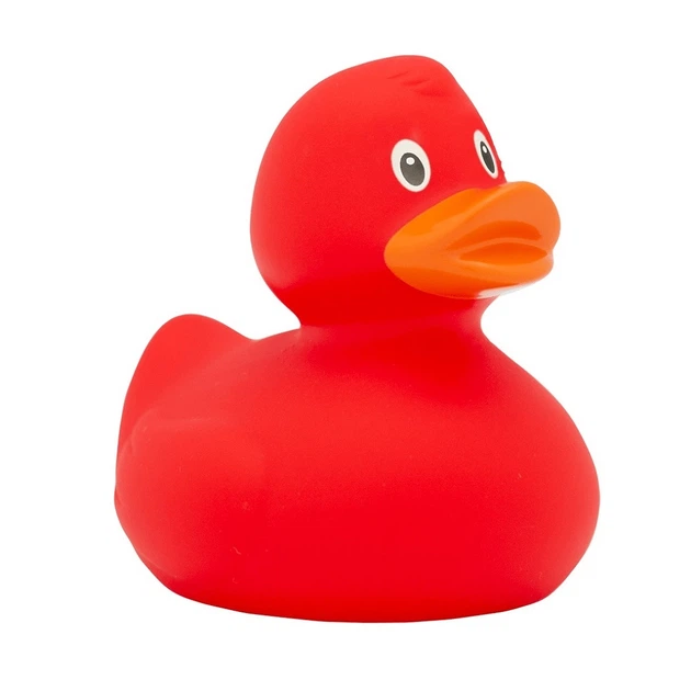 Утка Красная FunnyDucks резиновая L1305 - изображение 3