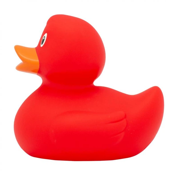 Утка Красная FunnyDucks резиновая L1305 - изображение 4