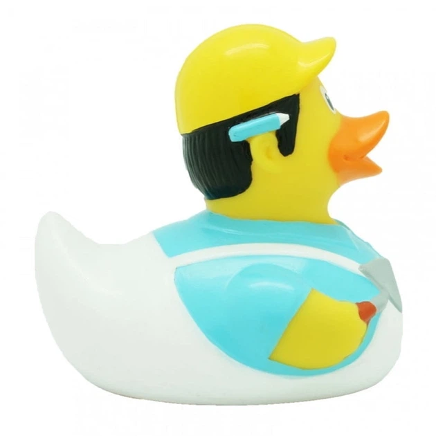 Утка Строитель FunnyDucks резиновая L1941 - Фото 4 Утка Строитель FunnyDucks резиновая L1941 - изображение 4