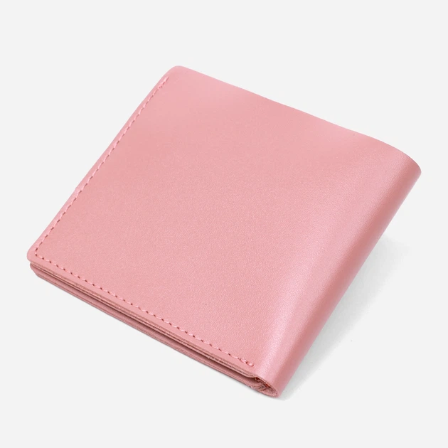 Гаманець Shvigel leather-16446 Рожевий - Фото 2 Гаманець Shvigel leather-16446 Рожевий - зображення 2