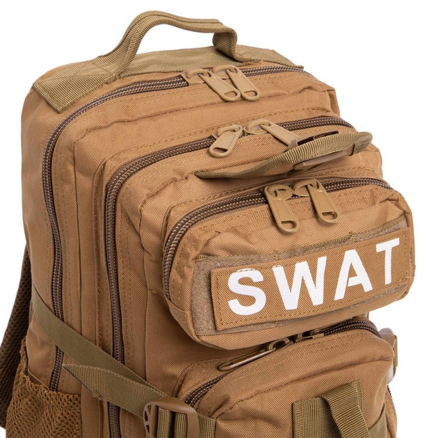 Рюкзак тактический рейдовый SILVER KNIGHT SWAT-3P 35л хаки - изображение 2