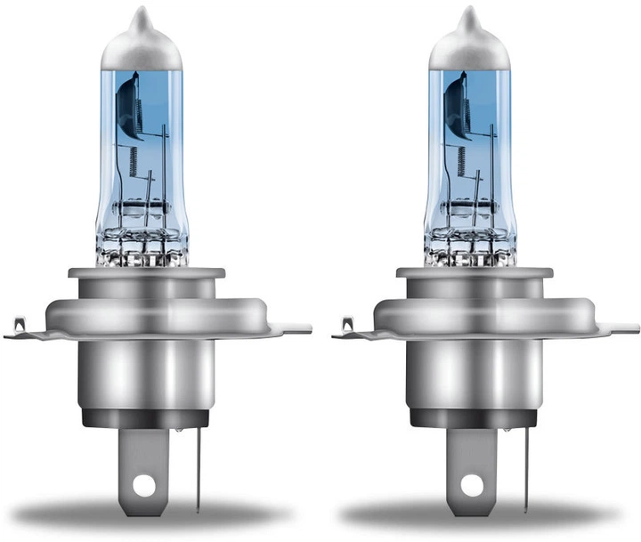 Żarówka halogenowa OSRAM 12V H4 60/55W P43T COOL BLUE INTENSE NEXT GEN +100% do 5000K BOX 2 szt. (64193CBNHCB) - Zdjęcie 2 Żarówka halogenowa OSRAM 12V H4 60/55W P43T COOL BLUE INTENSE NEXT GEN +100% do 5000K BOX 2 szt. (64193CBNHCB) - obraz 2