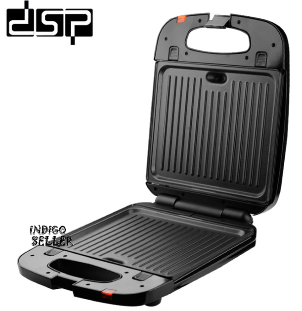 Мультимейкер 2 в 1 DSP Professional електрична вафельниця, гриль 1200Вт двухстороннний тен KC1051A - зображення 3