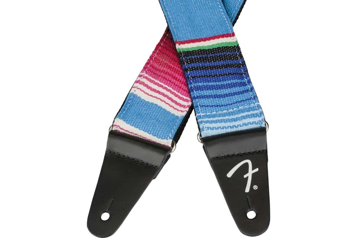 Ремень гитарный FENDER 2" SERAPE STRAP BLUE MULTI - изображение 3