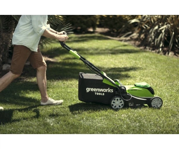 Акумуляторна газонокосилка Greenworks G40LM40 (40 В, без АКБ, 400 мм) (2500007) - зображення 8