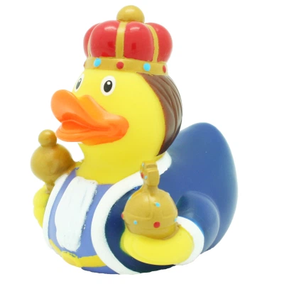 Іграшка для ванної Funny Ducks Качка Король (L1840) - Фото 1 Іграшка для ванної Funny Ducks Качка Король (L1840) - зображення 1