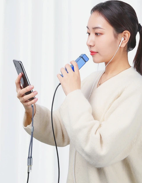 Аудіо розгалужувач/перехідник/спліттер mini jack 3.5 mm AUX AM