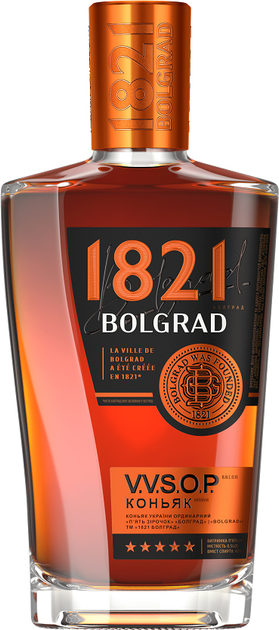 Бренди Bolgrad 1821 5* 0.5 л 40% (4820197562794) - изображение 1